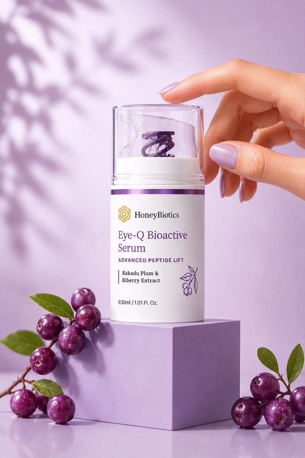 Honey Biotics Eye-Q Bioactive Serum — 30ml — Kakadu Plum & Riberry Extract